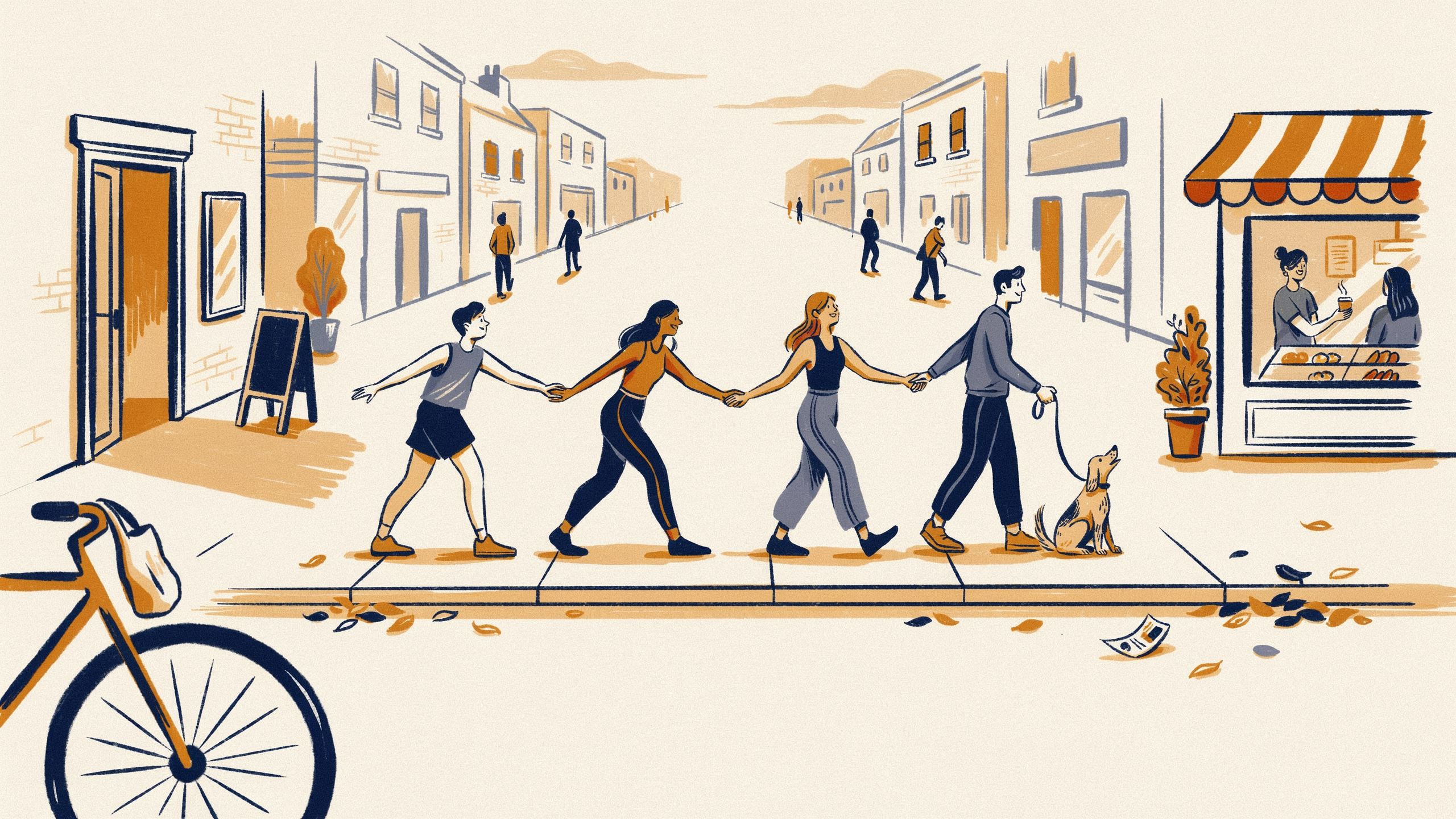 Illustration zu Empfehlungsmarketing: Mitglieder bringen Freunde mit ins Studio